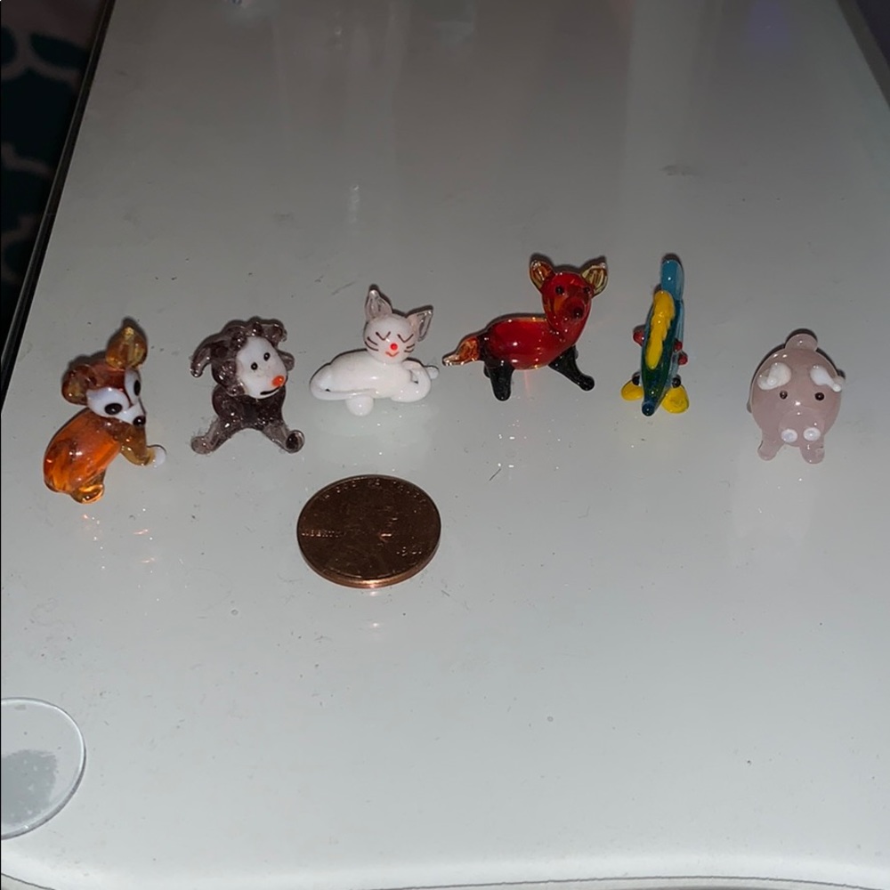 Glass Animal Figurines